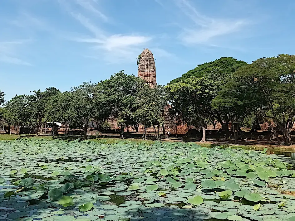 Thailand Ayutthaya Geschichtspark Wat