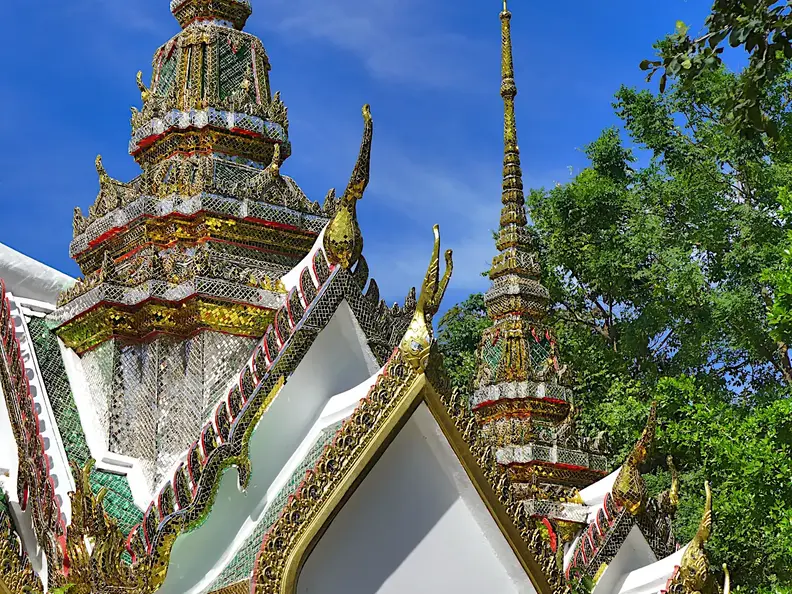 Thailand Ayutthaya Geschichtspark Wat Detail
      