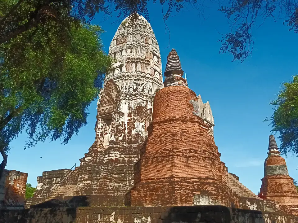 Thailand Ayutthaya Geschichtspark Wat Ratchaburana