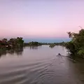Laos Mekong Don Det Abendstimmung