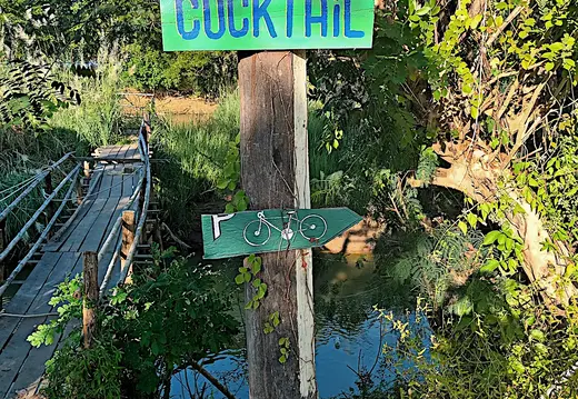 Laos Mekong Don Det Bruecke