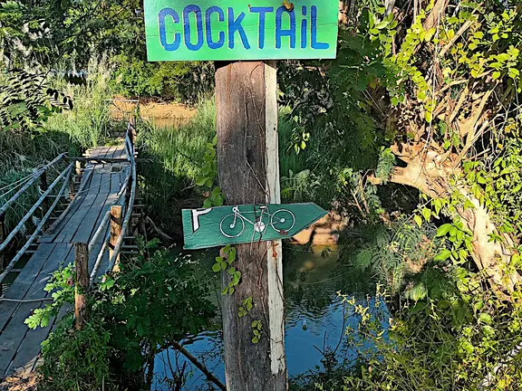 Laos Mekong Don Det Bruecke