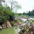 Laos Mekong Don Det Wildbach Panorama