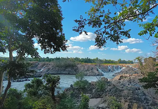 Laos Mekong Mekongfaelle1