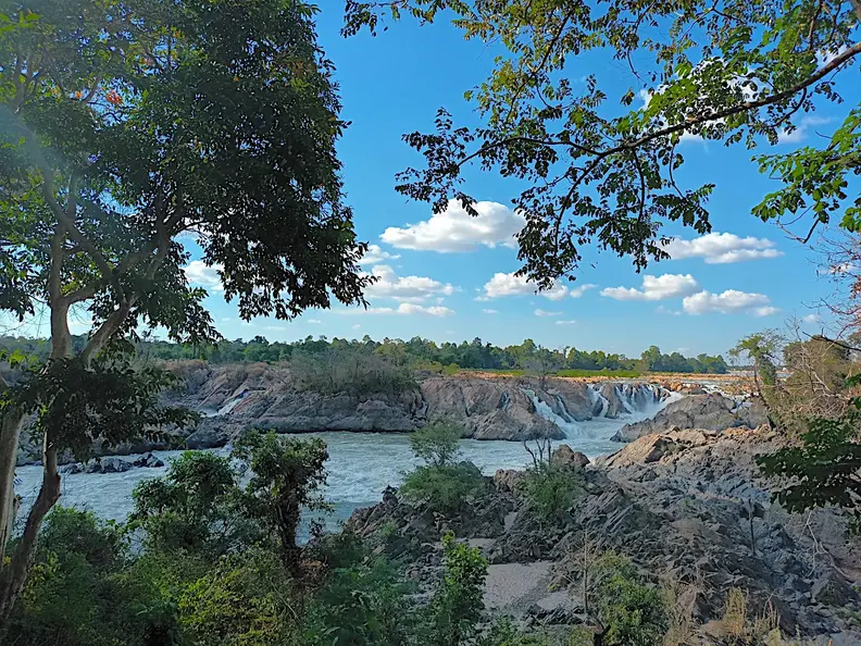 Laos Mekong Mekongfaelle1