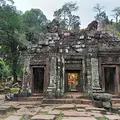 Laos Wat Phu Tempel Hindu Hauptgebaeude