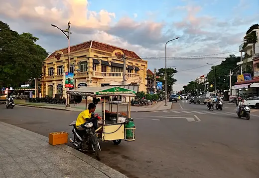Kambodscha SiemRep Strassenhaendler