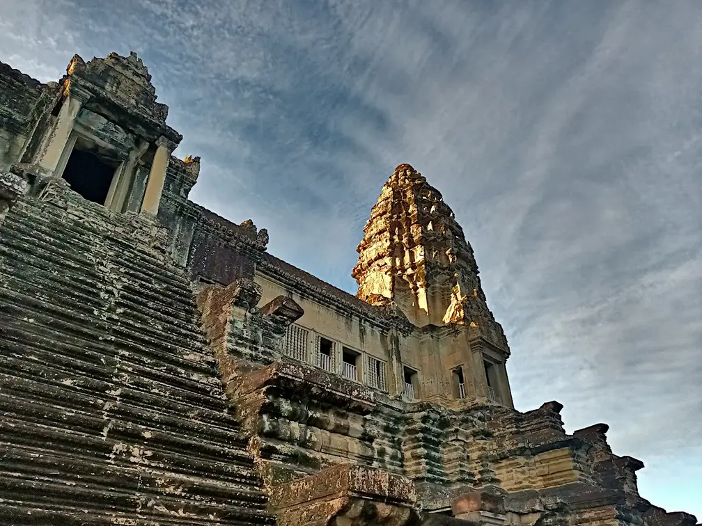 Kambodscha Angkor Tempel AngkorWat Turm