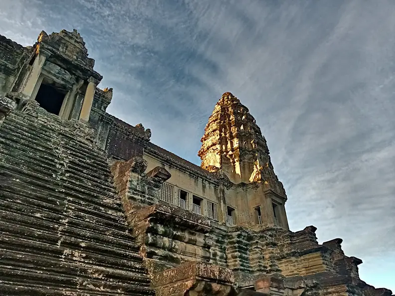 Kambodscha Angkor Tempel AngkorWat Turm
      