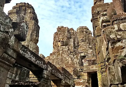 Kambodscha Angkor Tempel Bayon 3Tuerme