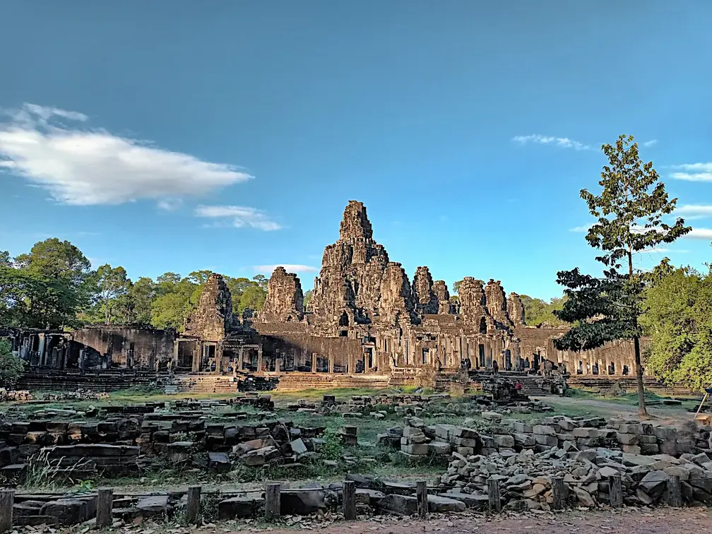 Kambodscha Angkor Tempel Bayon Gesamt