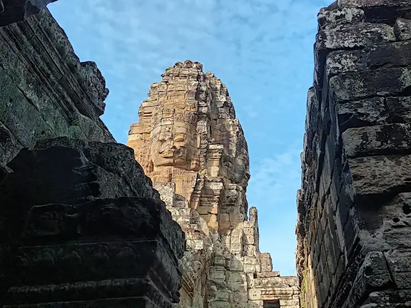 Kambodscha Angkor Tempel Bayon Turm