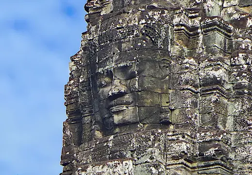 Kambodscha Angkor Tempel Bayon Turm Gesicht