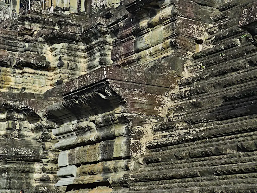 Kambodscha Angkor Tempel Detail Ansicht