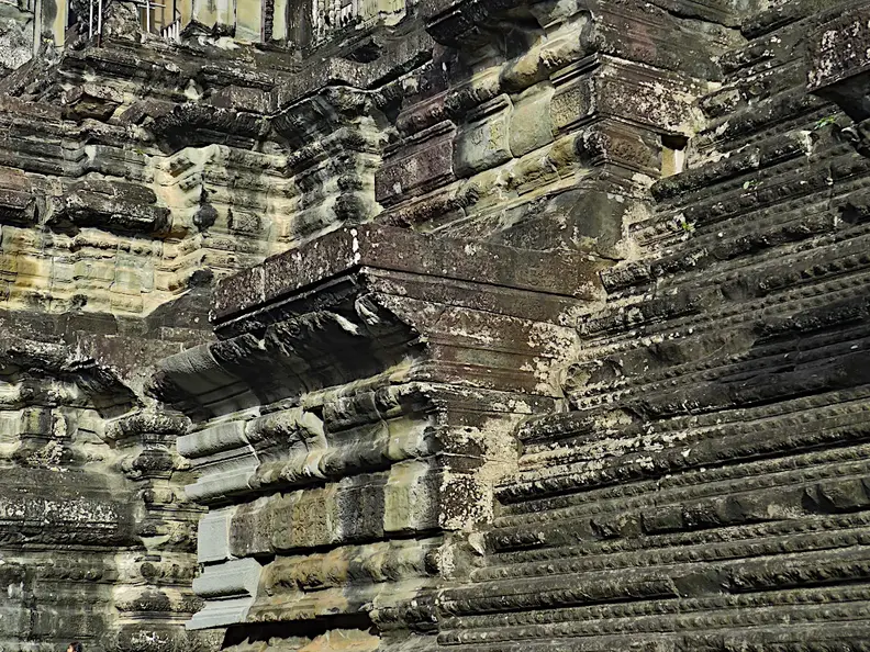 Kambodscha Angkor Tempel Detail Ansicht