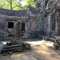 Kambodscha Angkor Tempel Klein Innenhof