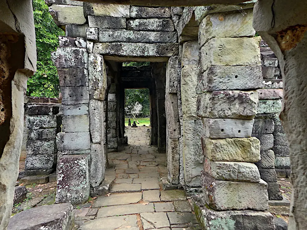 Kambodscha Angkor Tempel PreahKhan Durchgang