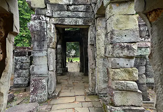 Kambodscha Angkor Tempel PreahKhan Durchgang