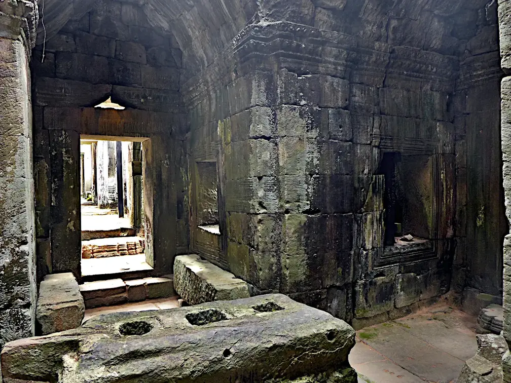 Kambodscha Angkor Tempel PreahKhan Eckturm