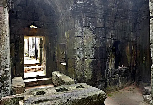 Kambodscha Angkor Tempel PreahKhan Eckturm