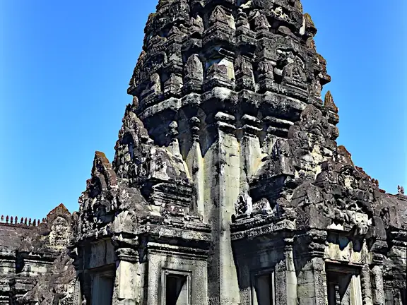 Kambodscha Angkor Tempel Turm Eingang