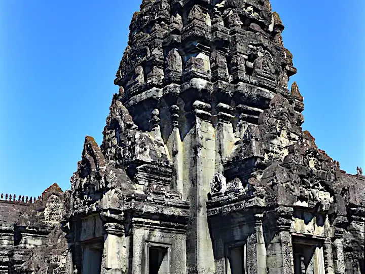 Kambodscha Angkor Tempel Turm Eingang