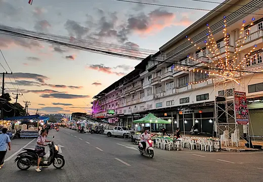 Thailand Provinz Chanthaburi BoRai Nachtmarkt