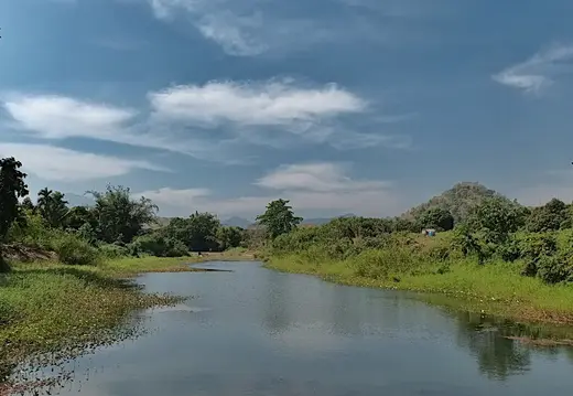 Thailand Provinz Chanthaburi Fluss