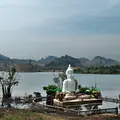 Thailand Provinz Trat See Buddha