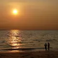 Thailand Provinz Chanthaburi Strand sonnenuntergang3
