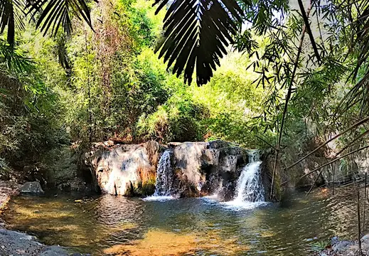 Thailand Provinz Chanthaburi Wasserfall Panorama